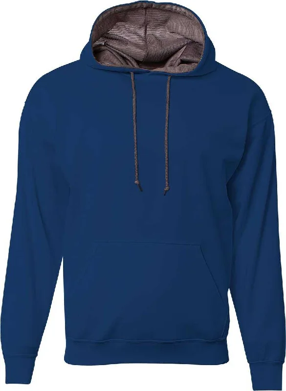 Zip-Up Hoodie for Quick Wear-A4 N4279 Sprint Fleece Hoodie - Navy Graphite