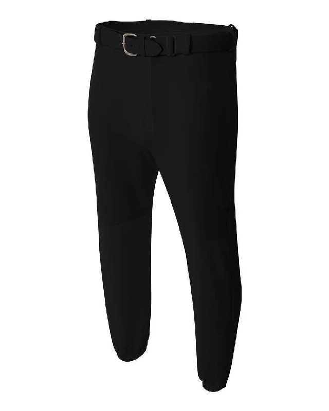 A4 N6195 Double Play Baseball Pant - Black