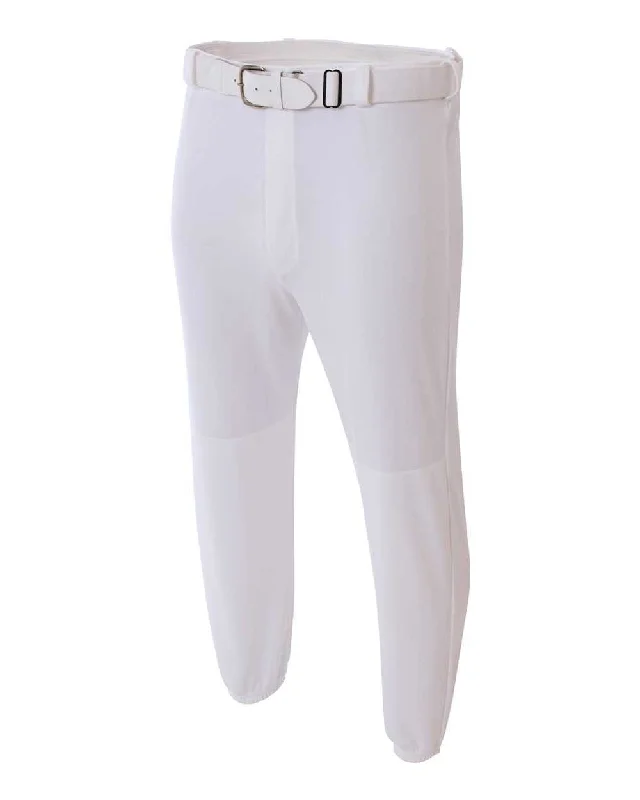 A4 N6195 Double Play Baseball Pant - White