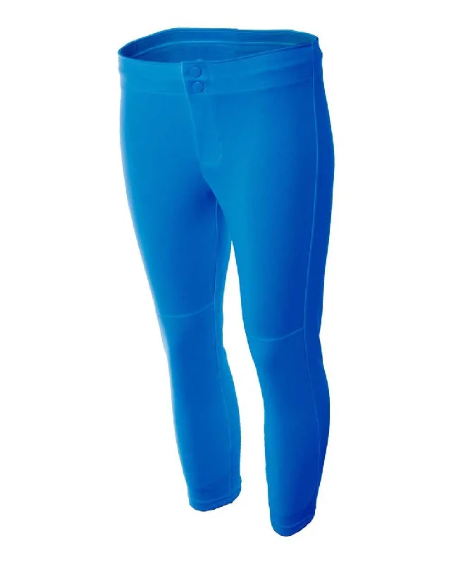 A4 NW6166 Woman's Softball Pant - Royal