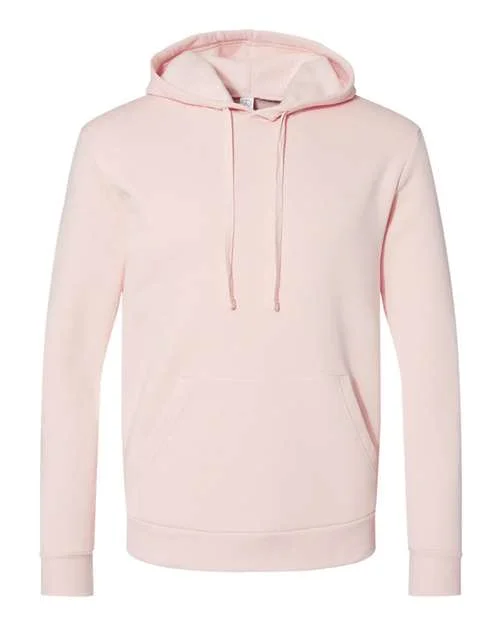 Casual Hoodie-Alternative 8804PF Eco-Cozy Fleece Pullover Hoodie - Faded Pink