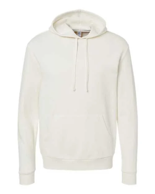 Comfortable Hoodie-Alternative 8804PF Eco-Cozy Fleece Pullover Hoodie - Natural