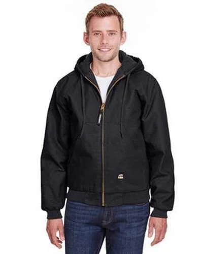 Hoodie for Fishing-Berne HJ51 Men's Heritage Hooded Jacket - Black