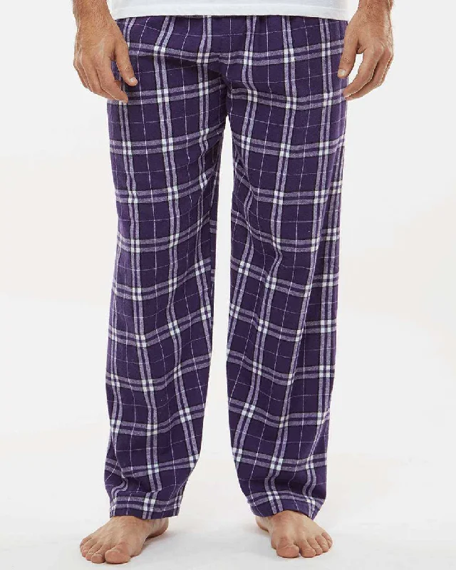 Boxercraft BM6624 Men'S Harley Flannel Pant with Pockets - Purple