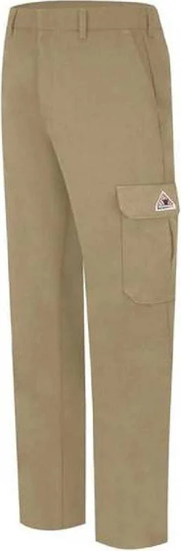 Bulwark PMU2 Cooltouch 2 Cargo Pocket Pants - Khaki - Unhemmed