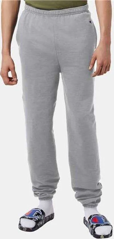 Champion P950 Powerblend Sweatpants with Pockets - Light Steel