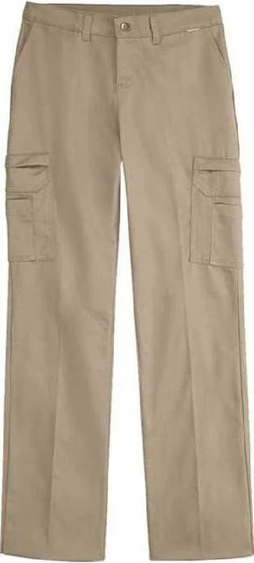 Dickies FP39 Women's Cotton Cargo Pants - Desert Sand