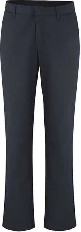 Dickies FP92 Women's Industrial Flat Front Pants - Navy - 32I