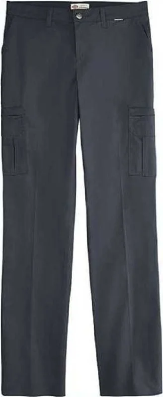 Dickies FW72 Women's Premium Cargo Pants - Dark Charcoal