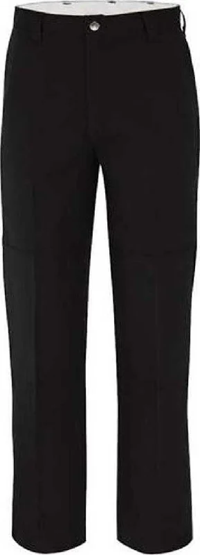 Dickies LP56ODD Premium Industrial Double Knee Pants - Odd Sizes - Black - 39 Unhemmed