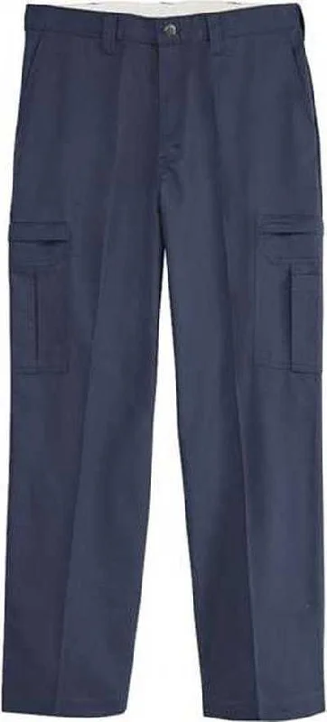 Dickies LP72 Premium Industrial Cargo Pants - Dark Navy - 37 Unhemmed