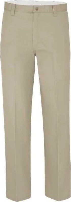 Dickies LP92EXT Industrial Flat Front Pants - Extended Sizes - Desert Sand - 30I