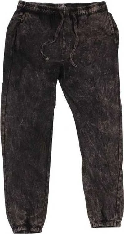 Dyenomite 875VR Premium Fleece Sweatpants - Black Mineral Wash