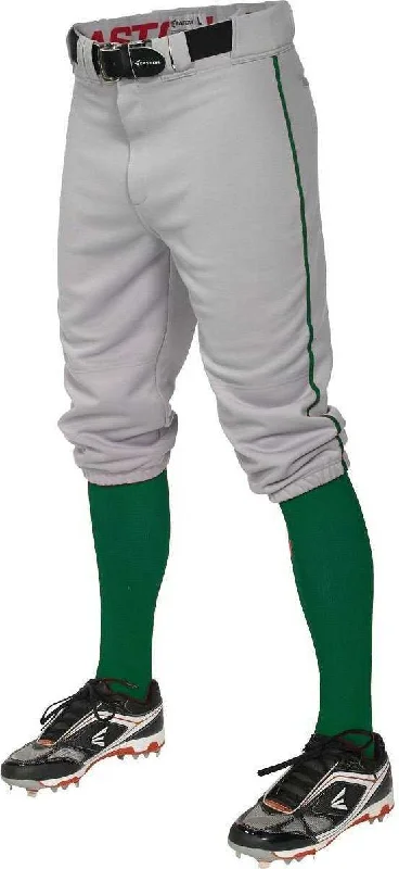 Easton  Pro+ Piped Knicker Baseball Pant - Gray Green