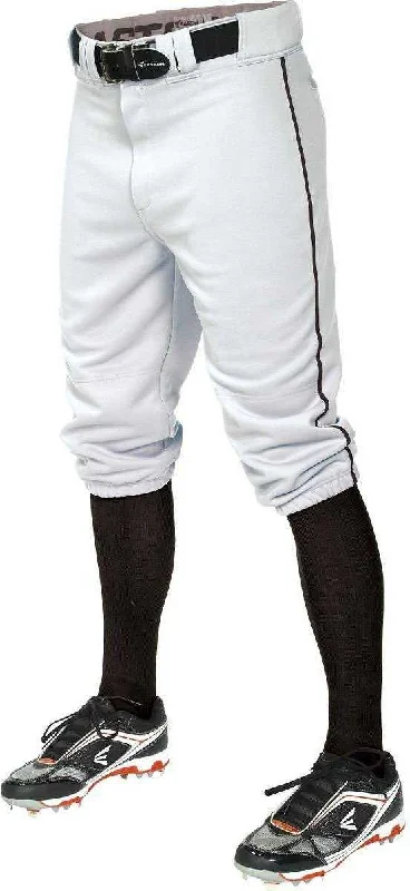 Easton  Pro+ Piped Knicker Baseball Pant - White Black