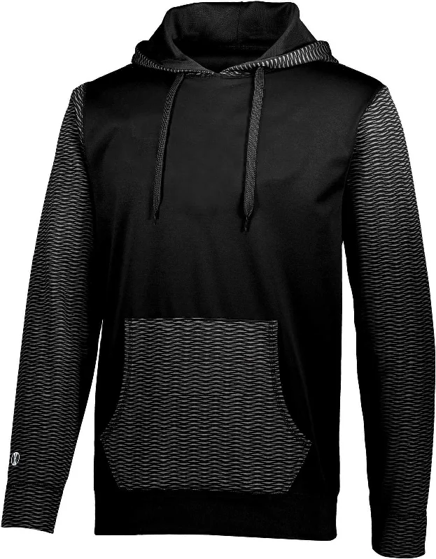 Hoodie for All Seasons-Holloway 222552 Range Hoodie - Black