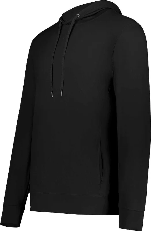 Graphic Hoodie-Holloway 222598 Ventura Soft Knit Hoodie - Black