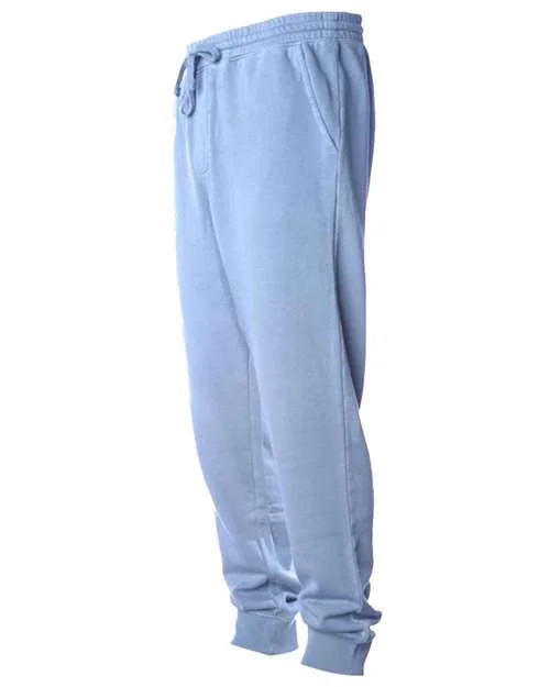 Independent Trading Co PRM50PTPD Pigment-Dyed Fleece Pants - Pigment Light Blue