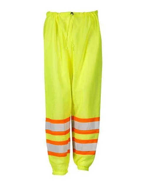 Kishigo 3116-3117 Mesh Pants - Lime