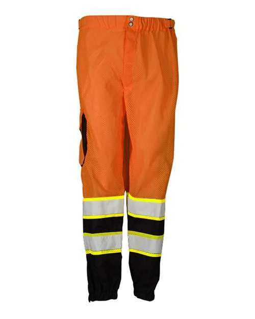 Kishigo 3118-3119 Premium Brilliant Series Mesh Pants - Orange