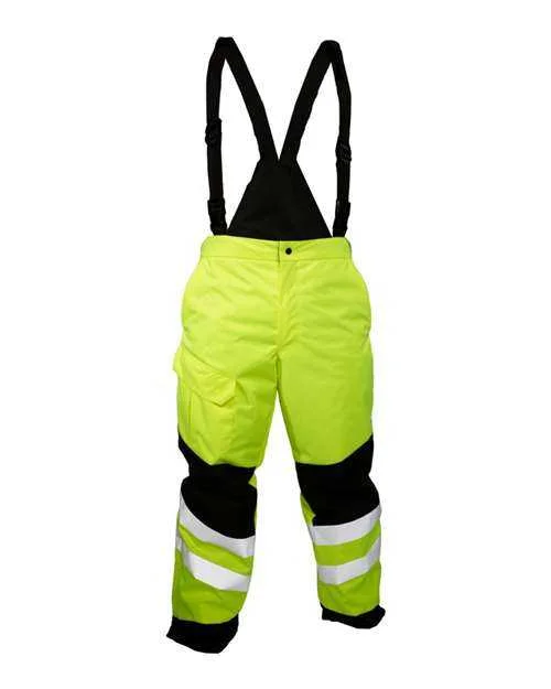 Kishigo IN410 Premium Brilliant Series Insulated Pants - Lime