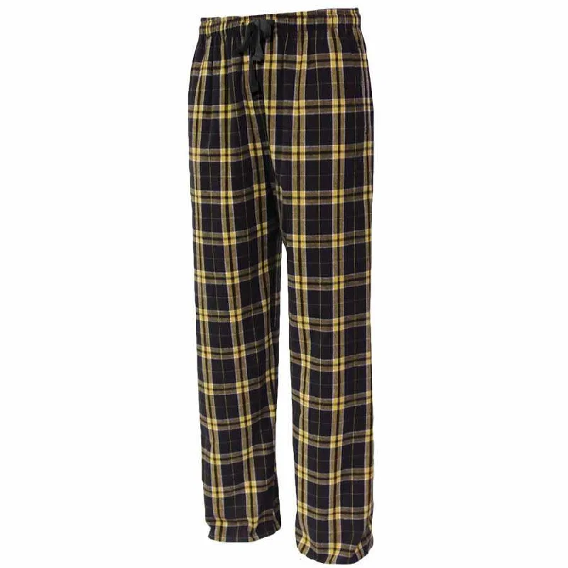 Pennant FLNP Flannel Plaid Pant - Black Gold