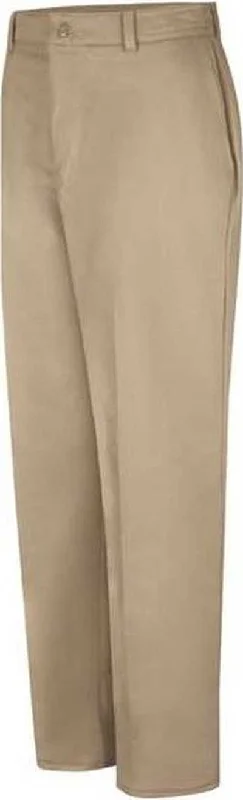 Red Kap PC20 Wrinkle-Resistant Cotton Work Pants - Khaki - 30I