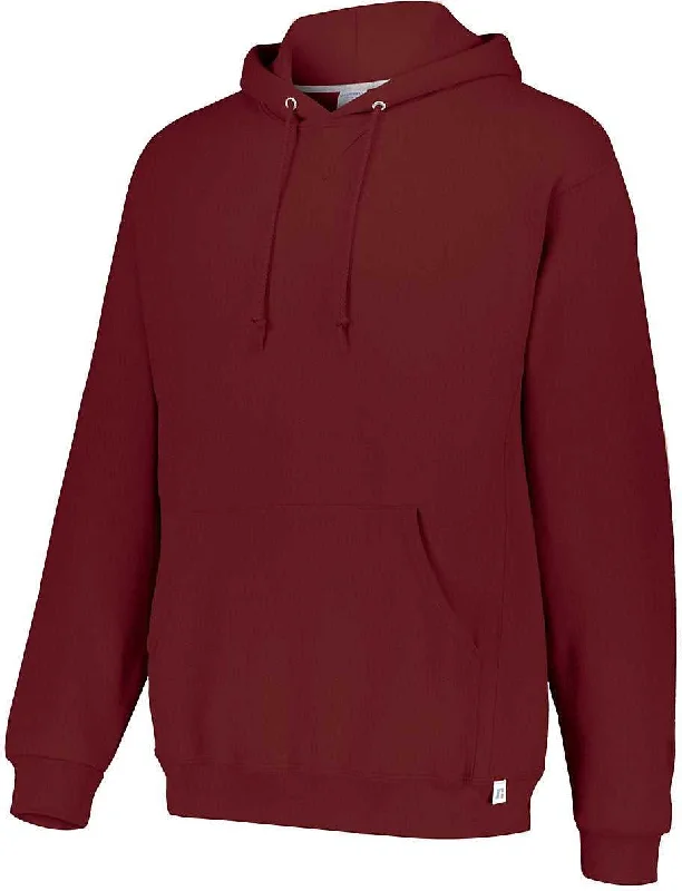 Cotton Hoodie-Russell 695HBM Dri-Power Fleece Hoodie - Cardinal