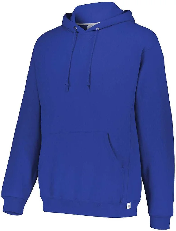 Hoodie for College Students-Russell 995HBB Youth Dri-Power Fleece Hoodie - Royal