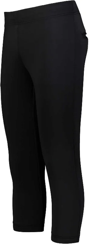 Russell R15Lsg Girls Flexstretch Softball Pant - Black