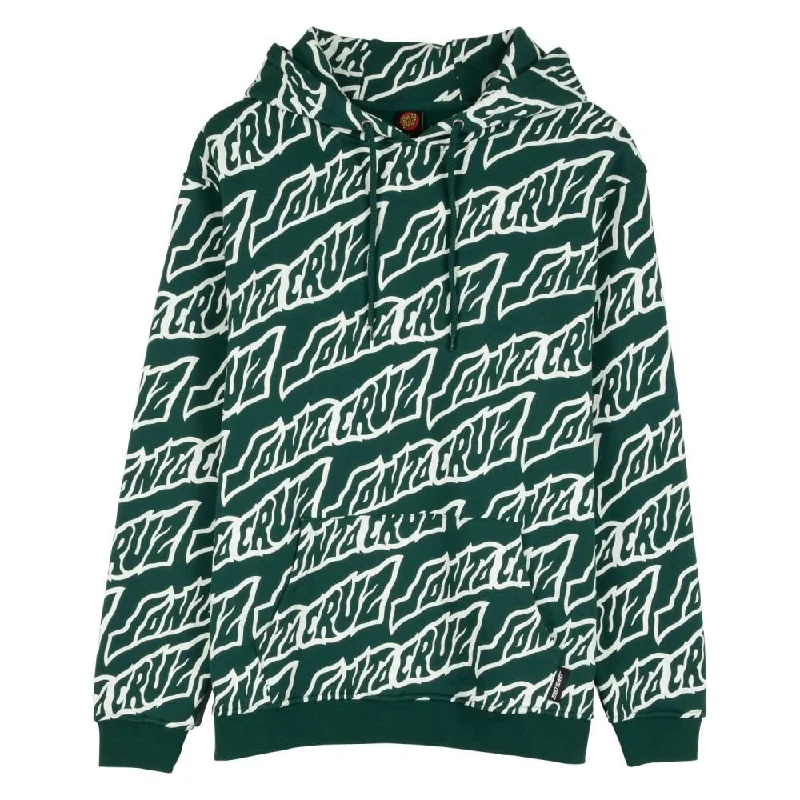 Hooded Sweatshirt-Santa Cruz Hood Creep Repeat - Rainforest