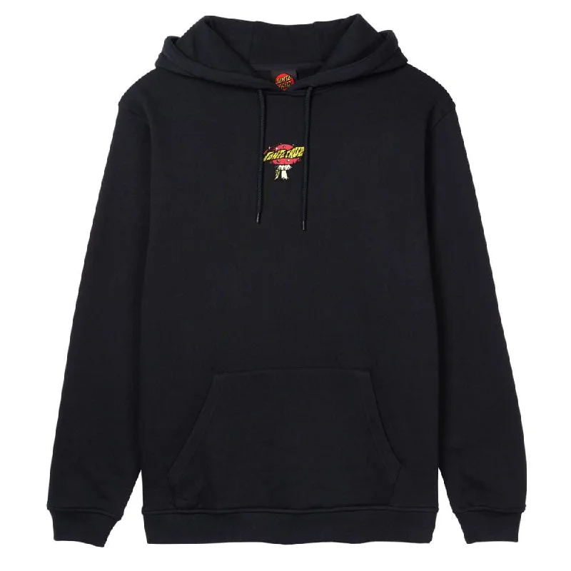 Hoodie for Lounging-Santa Cruz Hood Winkowski Alien Creep - Black