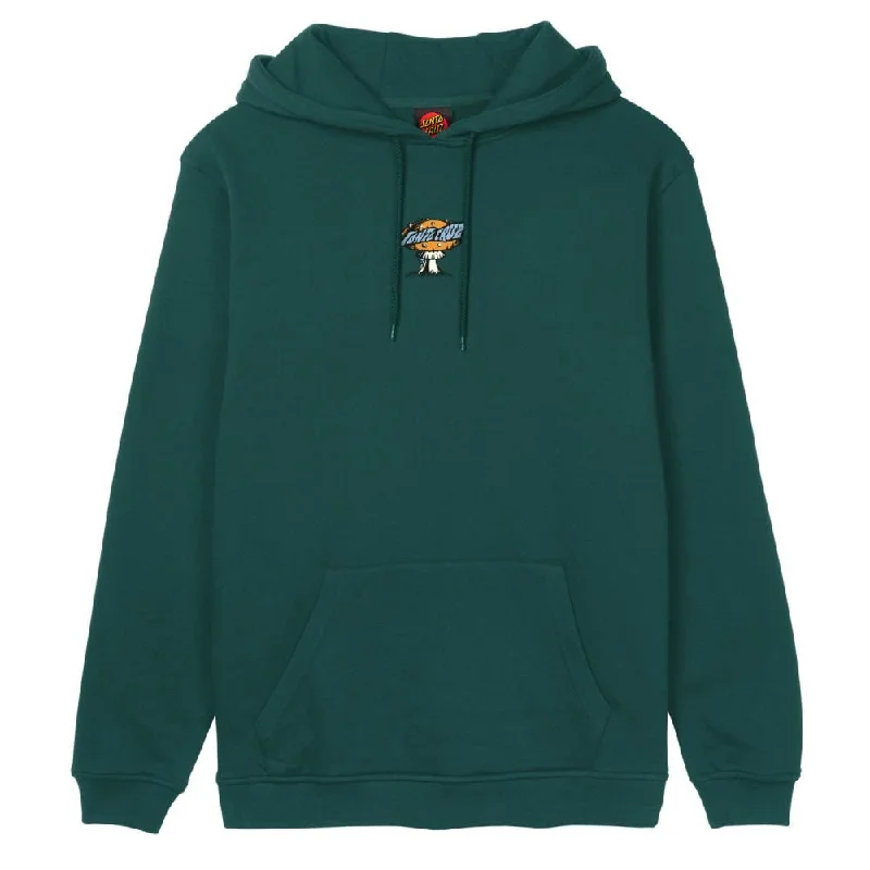 Hoodie for Weekend Hangouts-Santa Cruz Hood Winkowski Alien Creep - Rainforest