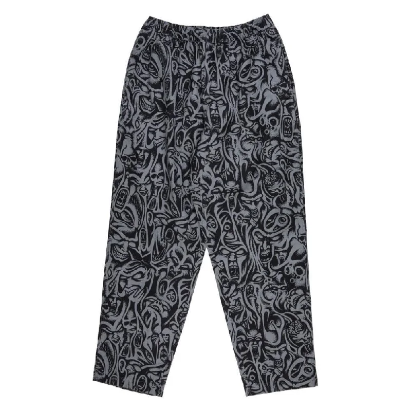 Santa Cruz Pant Tab Pant - Grey Knox Faces