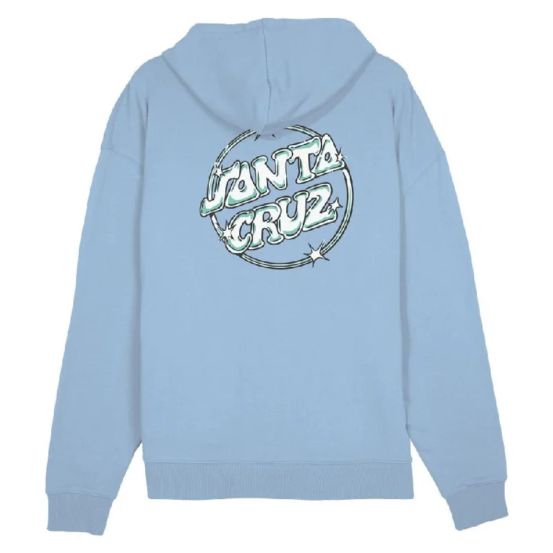 Hoodie for Fall-Santa Cruz Womens Hood Glint Hood - Hyacinth