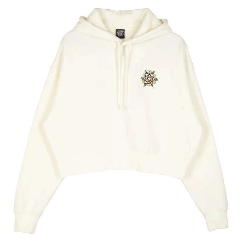 Hoodie for Spring-Santa Cruz Womens Hood Heart Set Hood - Off White