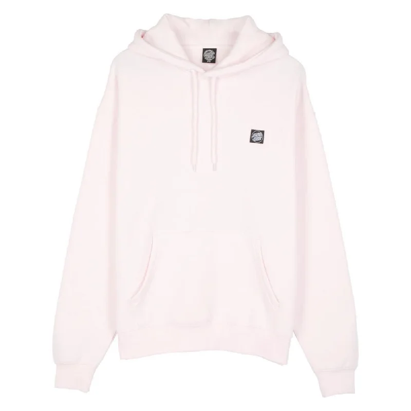 Hoodie with Animal Prints-Santa Cruz Womens Hood Opus Dot Label - Rose Quartz