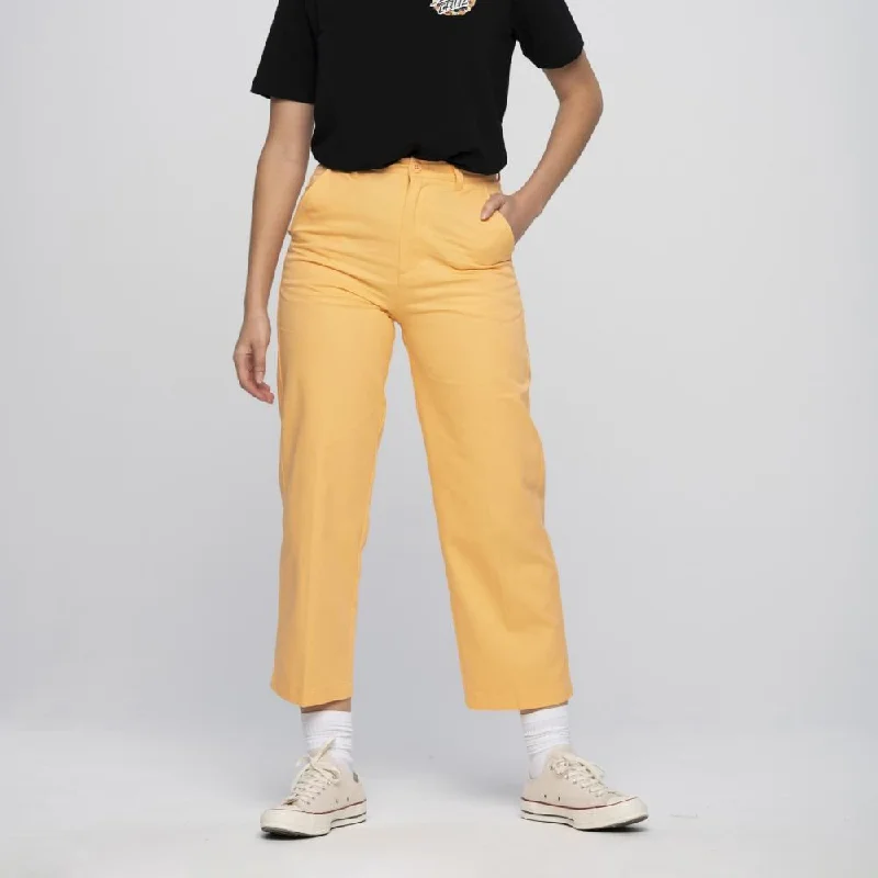 Santa Cruz Womens Pant Nolan Chino - Papaya