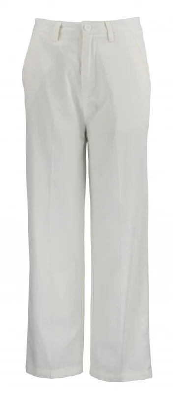 Santa Cruz Womens Pant Nolan Chino - White