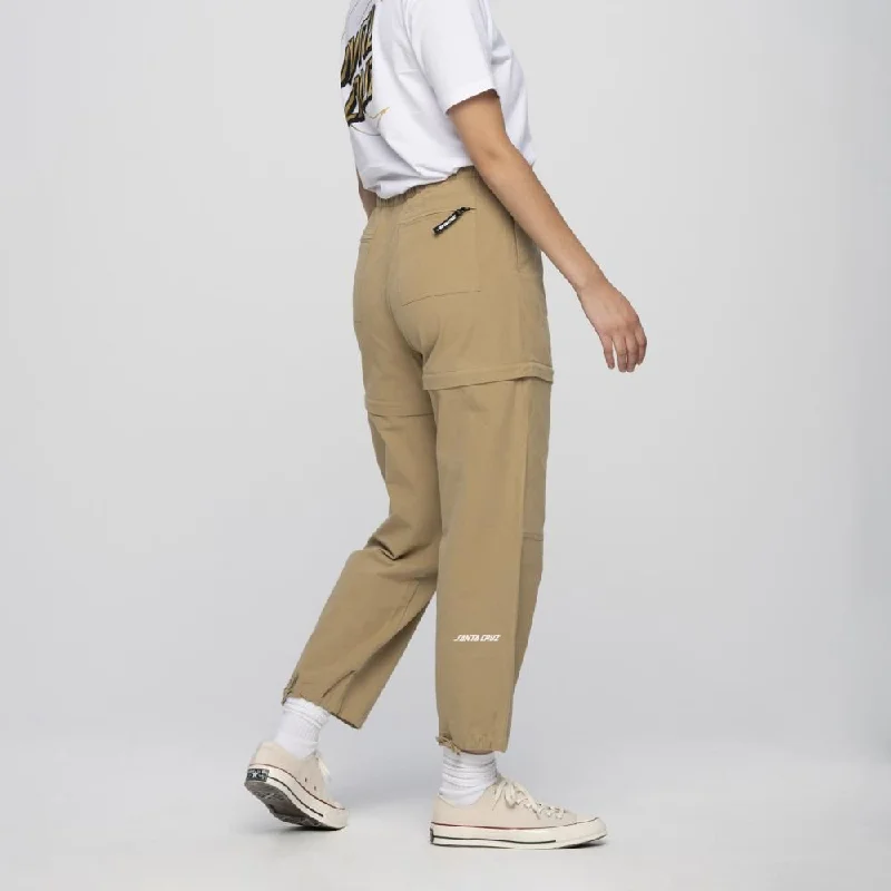 Santa Cruz Womens Pant Strip 2 in 1 Pant - Fawn