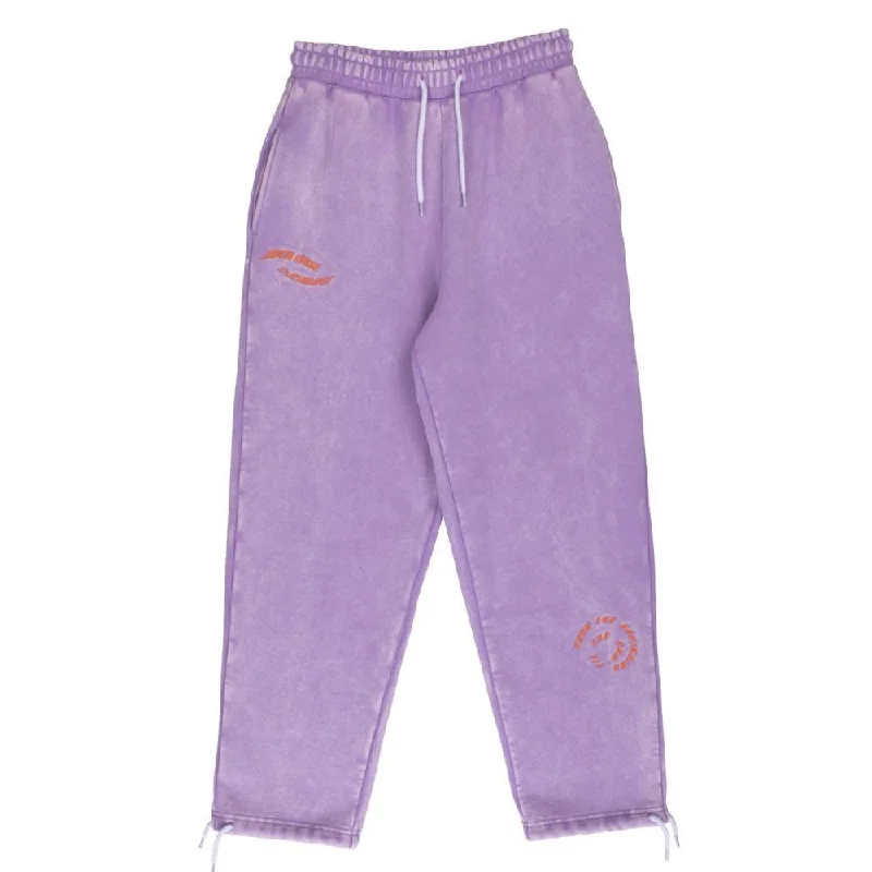 Santa Cruz Womens Pant TTE Swirl Sweatpant - Digital Lavender Acid Wash