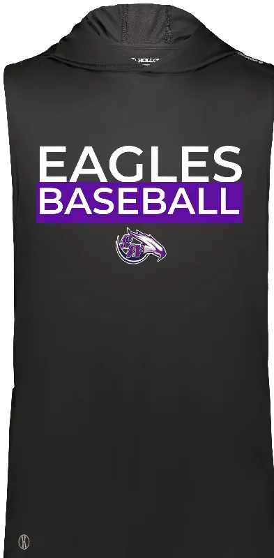 Hoodie for Weekend Getaways-Southwest Eagles Baseball Sleeveless Hoodie Powered by Coolcore®