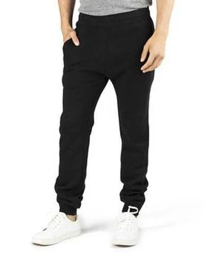 Threadfast Apparel 320P Unisex ULIGHTimate Fleece Jogger Pant - Black