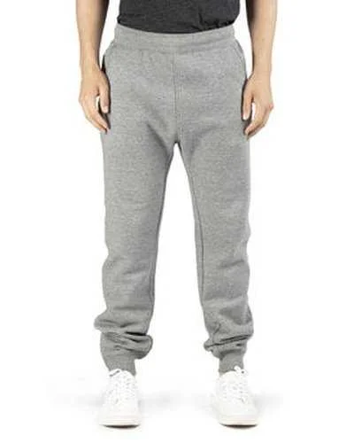 Threadfast Apparel 320P Unisex ULIGHTimate Fleece Jogger Pant - Heather Gray