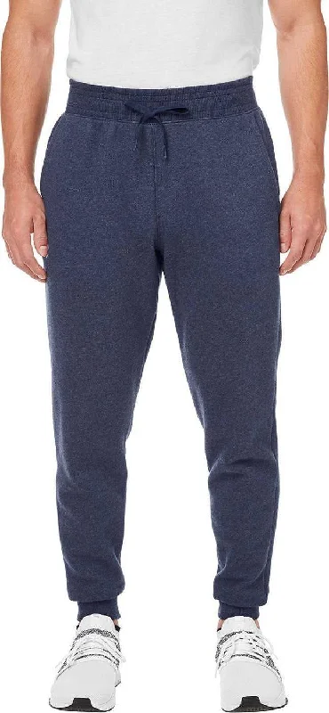 Under Armour 1317455 Men's Hustle Fleece Jogger Pant - Midnight Navy White